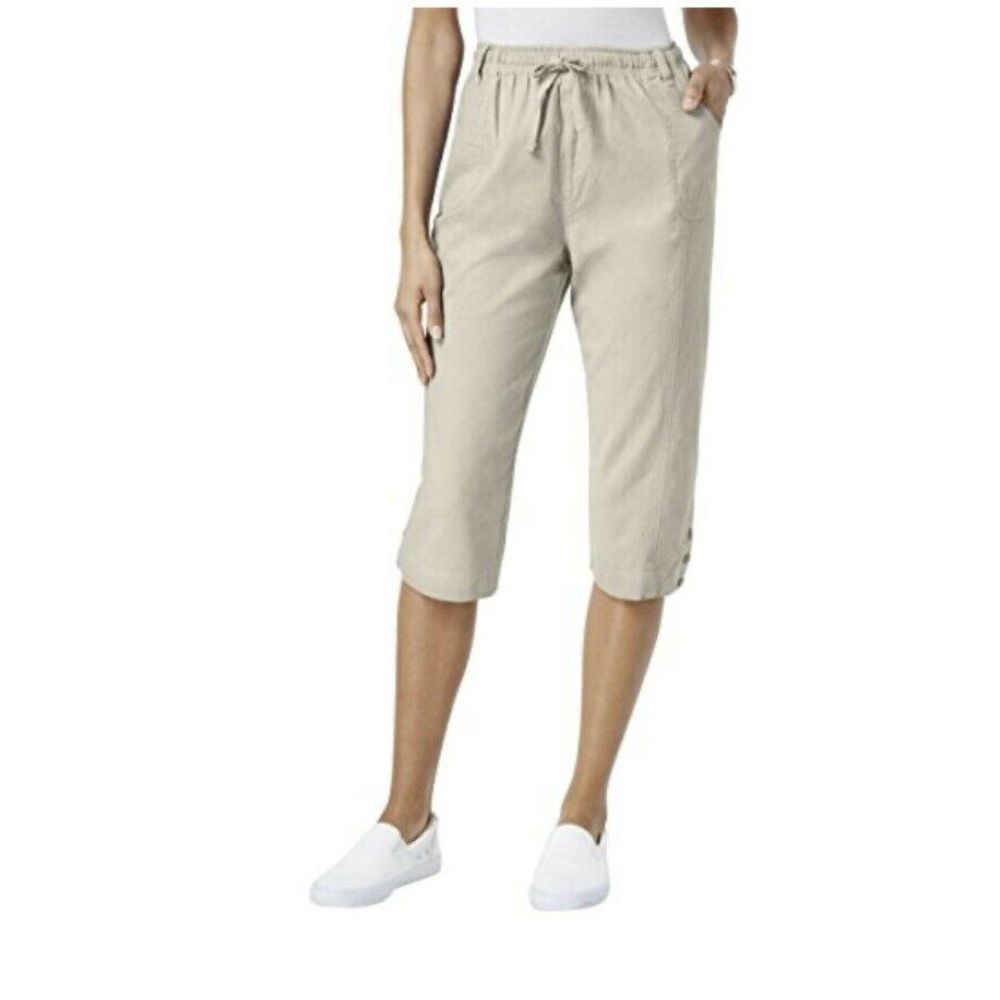Karen Scott 1X PLUS SIZE Keira Capri Comfort